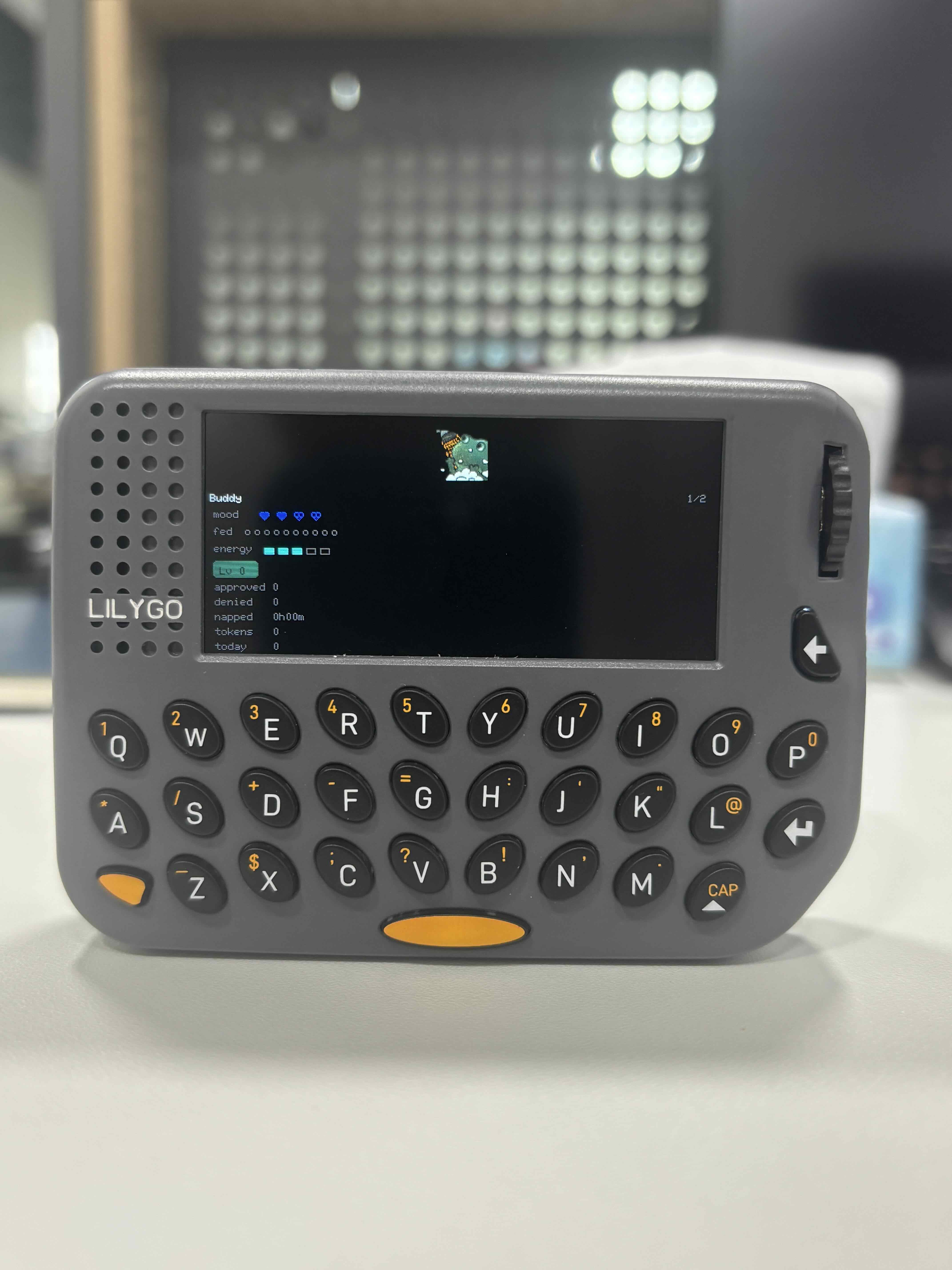 运行 buddy 固件的 T-Lora pager