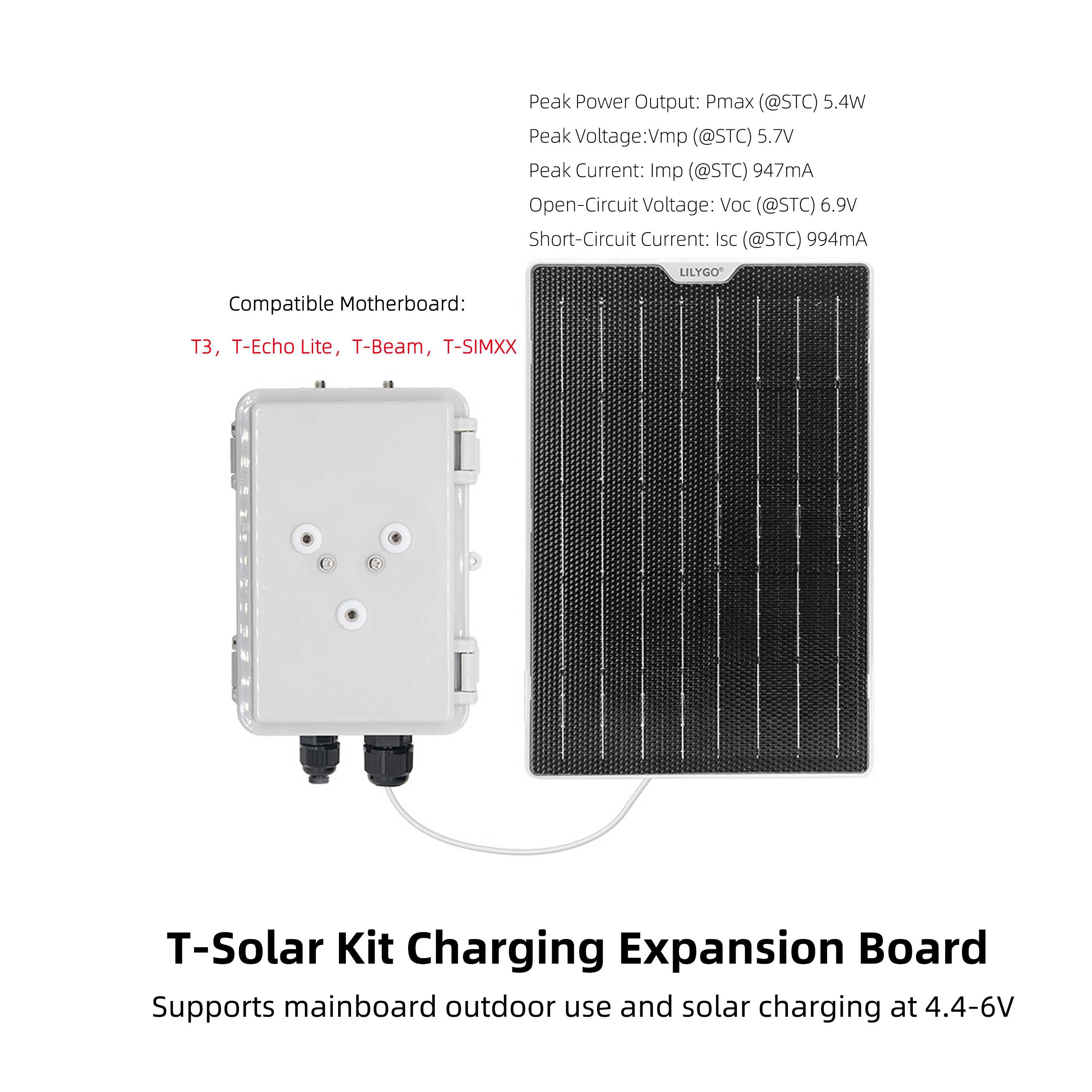 T-Solar panel specifications