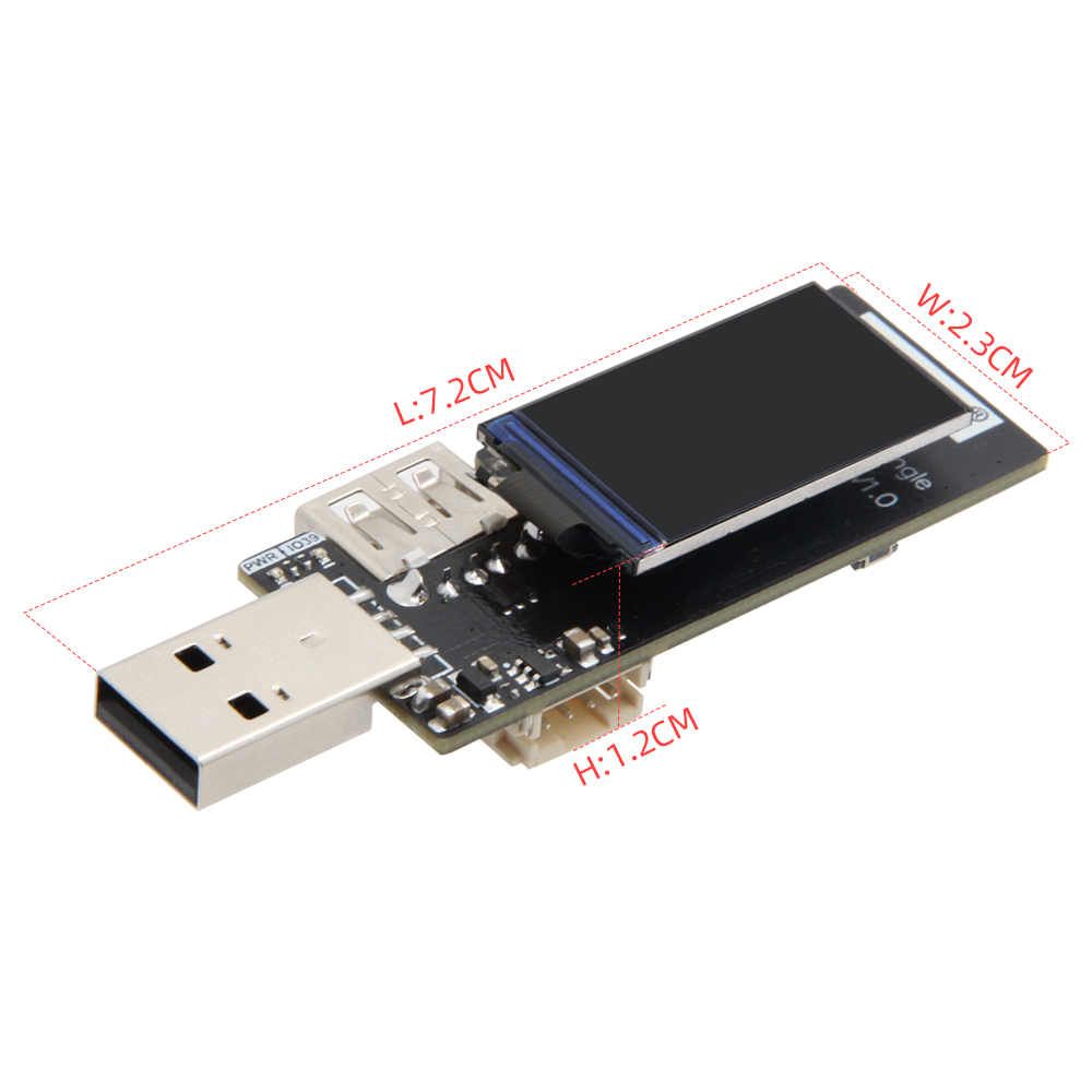 T-Dongle Dimensions Diagram
