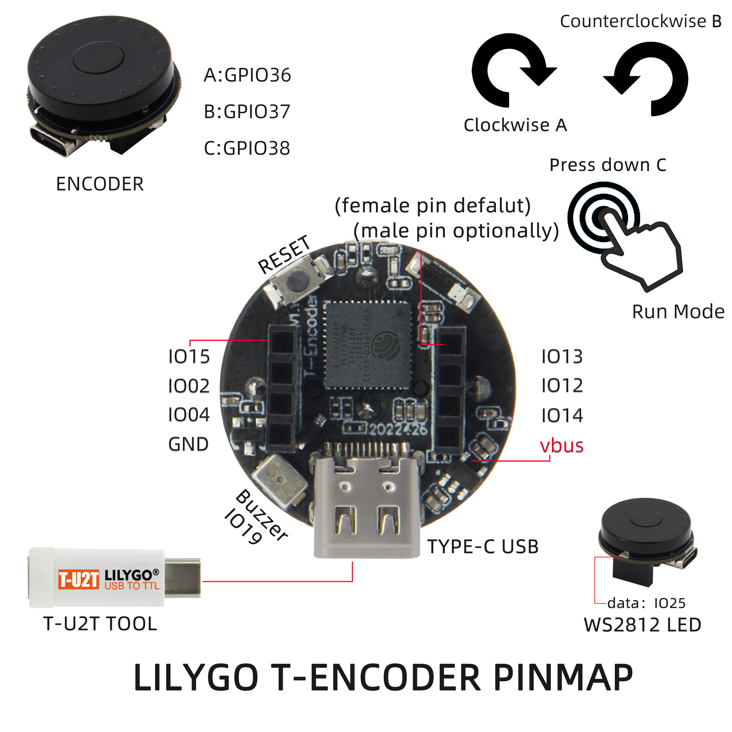 T-Encoder Pinout
