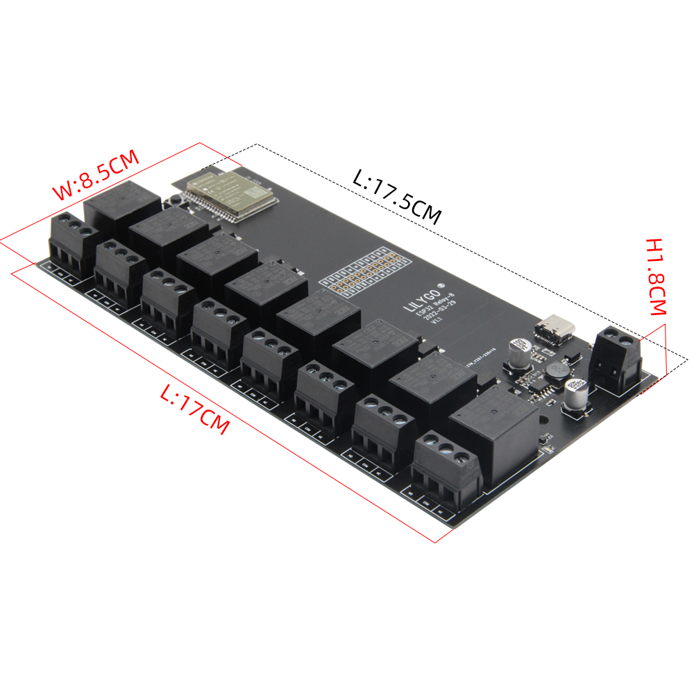 T-Relay dimensions
