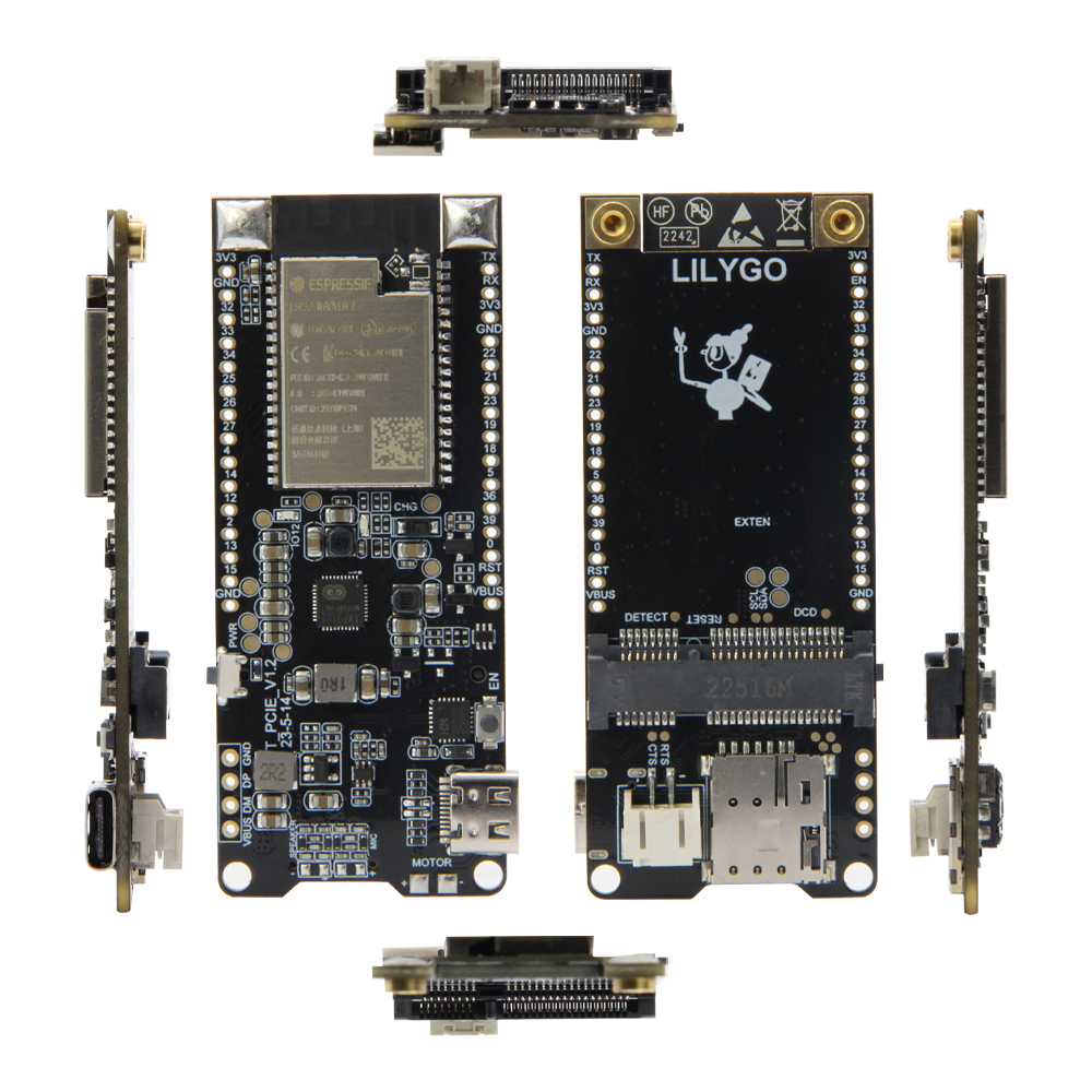 T-PCIE back view